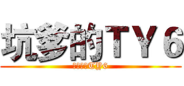 坑爹的ＴＹ６ (某坑爹的TY6)