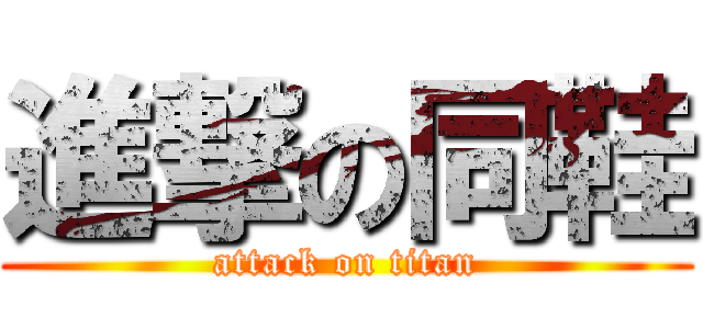 進撃の同鞋 (attack on titan)