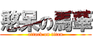 憨呆の馬華 (attack on titan)