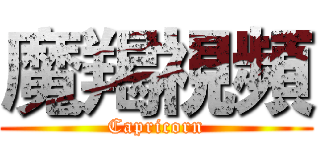 魔羯視頻 (Capricorn)