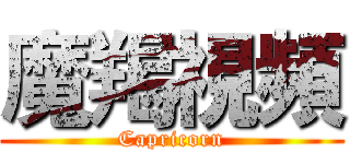 魔羯視頻 (Capricorn)
