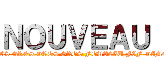 ＮＯＵＶＥＡＵ  (UN GROS GROS GROS GROS NOUVEAU FAN GAME AOT?)