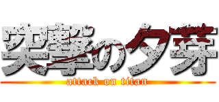 突撃の夕芽 (attack on titan)