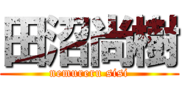 田沼尚樹 (nemureru sisi)