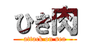 ひき肉 (attack on sea)