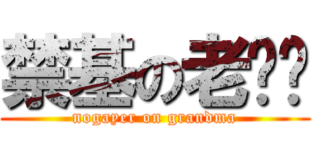 禁基の老奶奶 (nogayer on grandma)