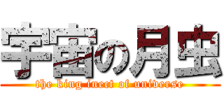 宇宙の月虫 (the king inect of universe)