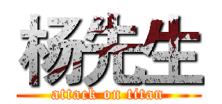 杨先生 (attack on titan)