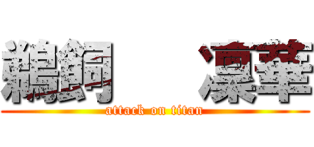 鵜飼   凜華 (attack on titan)