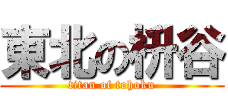 東北の枡谷 (titan of tohoku)
