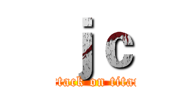 ｊｃ (attack on titan)