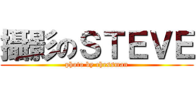 攝影のＳＴＥＶＥ (photo by chessman)