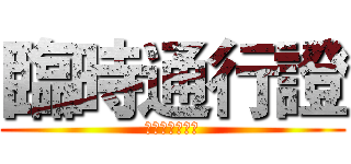 臨時通行證 (豐球綠都業委會)