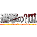 進撃の长瓜 (attack on Long melon)