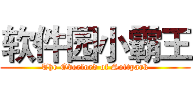 软件园小霸王 (The Overlord of Softpark)