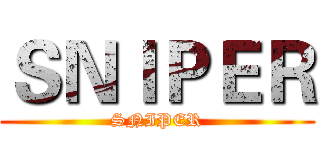 ＳＮＩＰＥＲ (SNIPER)