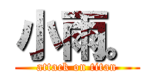 小雨。 (attack on titan)