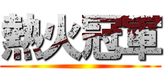 熱火冠軍 ()