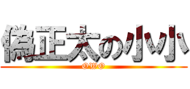 偽正太の小小 (OWO)