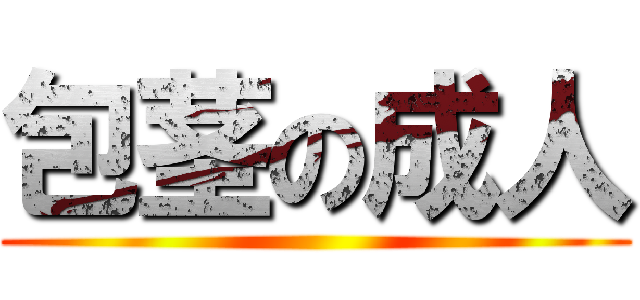 包茎の成人 ()