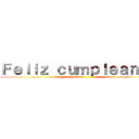 Ｆｅｌｉｚ ｃｕｍｐｌｅａｎｏｓ (Irma)
