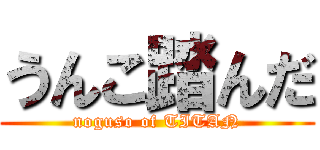 うんこ踏んだ (noguso of TITAN)