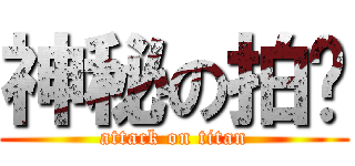 神秘の拍檔 (attack on titan)