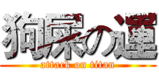狗屎の運 (attack on titan)