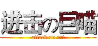 进击の巨喵 (attack on cat)