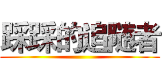 踩踩的追随者 ()