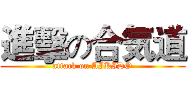 進擊の合気道 (attack on AIKIDO)
