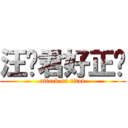 汪俞君好正喔 (attack on titan)