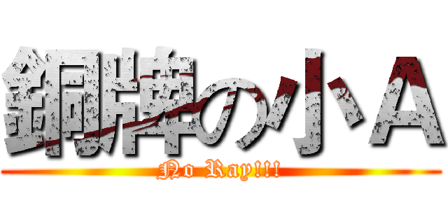 銅牌の小Ａ (No Ray!!!)