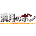 満月のポン (pon on fullmoon)