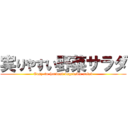 実りやすい野菜サラダ (Easy-to-harvest vegetable salad)