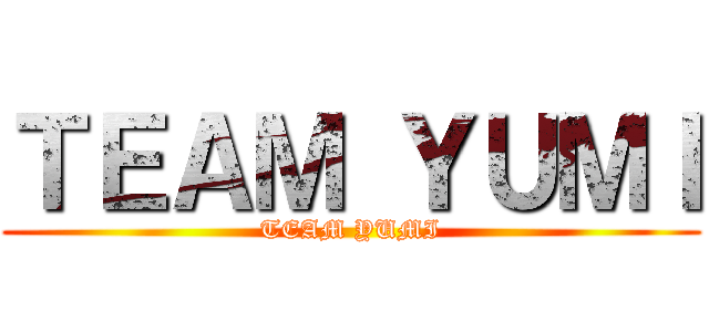 ＴＥＡＭ ＹＵＭＩ (TEAM YUMI)