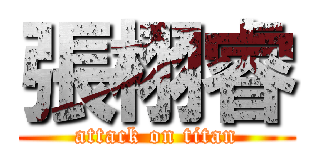 張栩睿 (attack on titan)