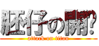 胚仔の開趴 (attack on titan)