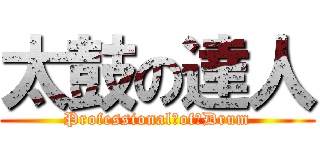 太鼓の達人 (Professional　of　Drum)