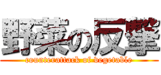 野菜の反撃 (counterattack of vegetable)
