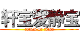 轩宝爱静宝 (attack on titan)
