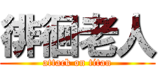 徘徊老人 (attack on titan)