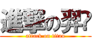 進撃の羿萖 (attack on titan)
