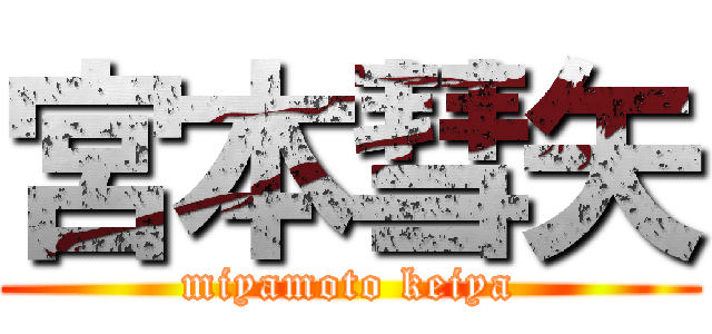 宮本彗矢 (miyamoto keiya)