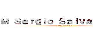 Ｍ Ｓｅｒｇｉｏ Ｓａｌｖａｔｉｅｒｒａ (attack on titan)
