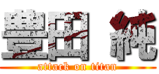 豊田 純 (attack on titan)