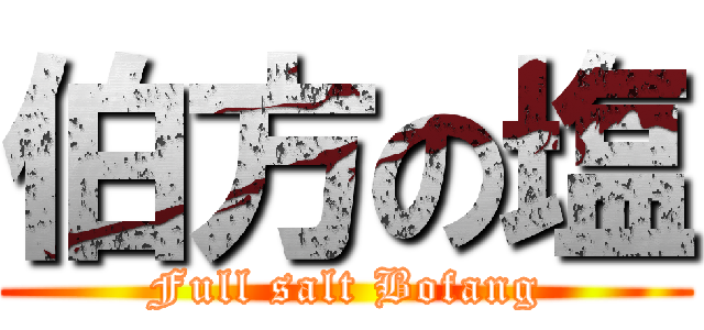 伯方の塩 (Full salt Bofang)