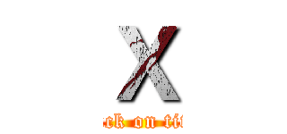 Ｘ (attack on titan)