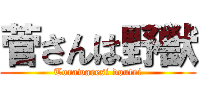 菅さんは野獣 (Torawaresi doutei)