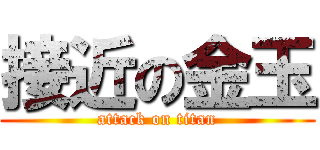 接近の金玉 (attack on titan)
